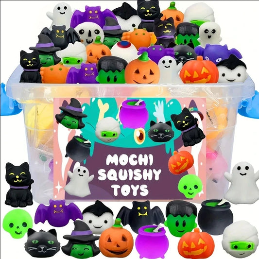 Halloween Mochi Squishy Toy Party-Favour Pack