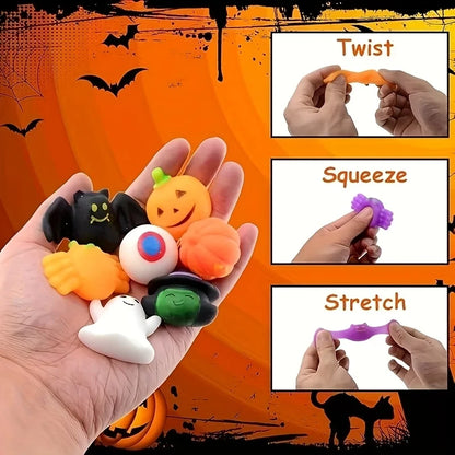 Halloween Mochi Squishy Toy Party-Favour Pack