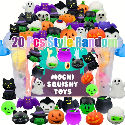 Halloween Mochi Squishy Toy Party-Favour Pack