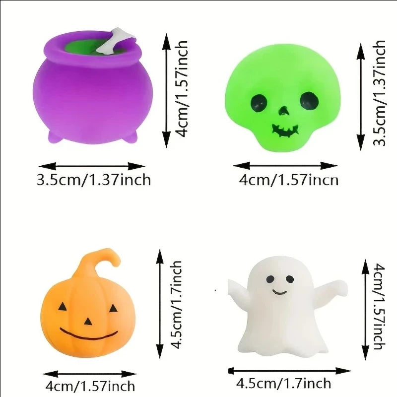 Halloween Mochi Squishy Toy Party-Favour Pack