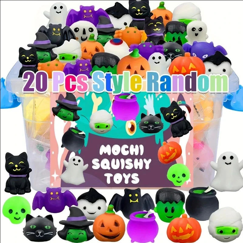 Halloween Mochi Squishy Toy Party-Favour Pack