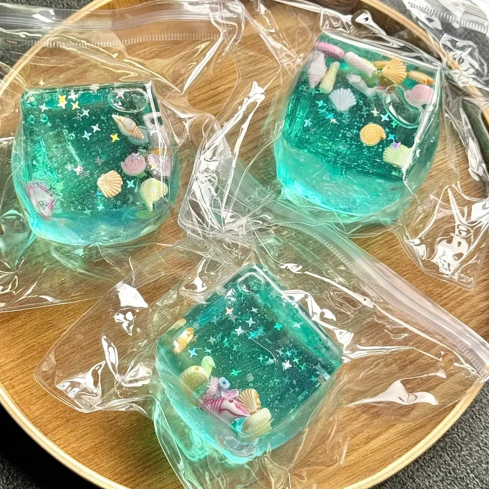 Ocean Squishy Sensory Fidget Cube