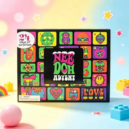 24-Day Christmas Squishy Toy Advent Calendar