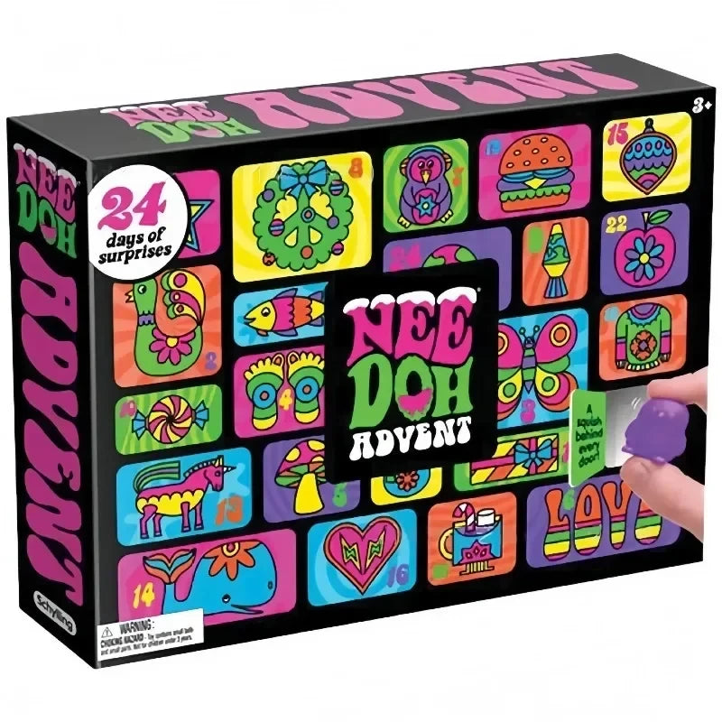 24-Day Christmas Squishy Toy Advent Calendar