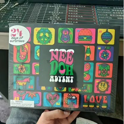 24-Day Christmas Squishy Toy Advent Calendar