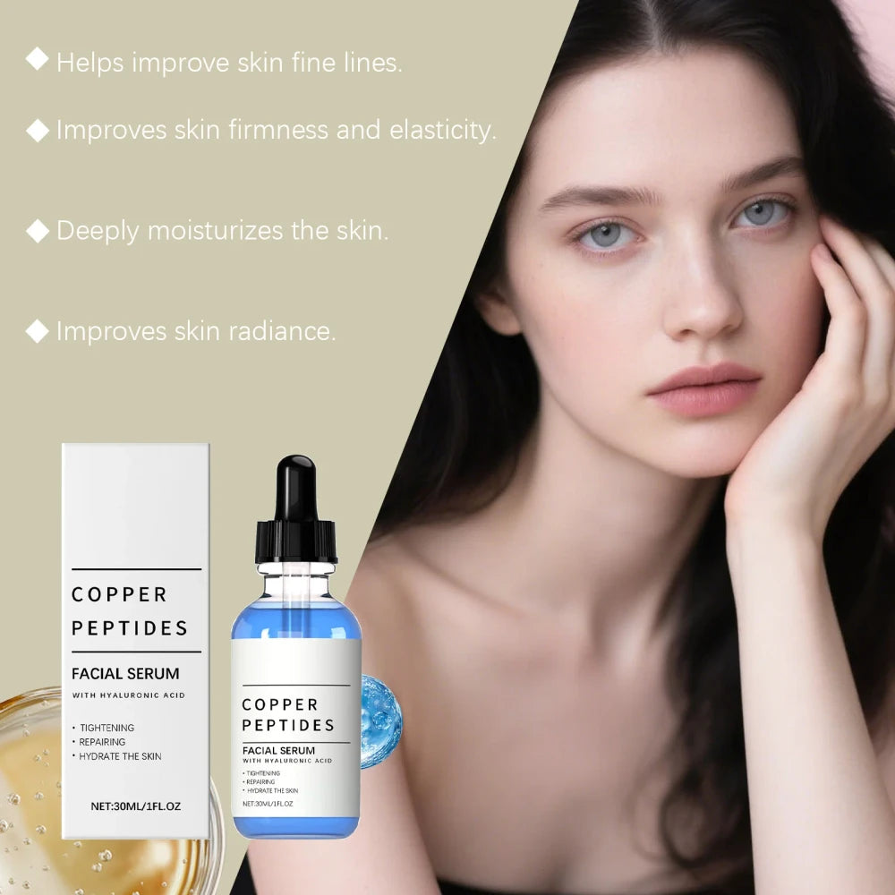 Copper Peptides Titanium Hyaluronic Acid Serum