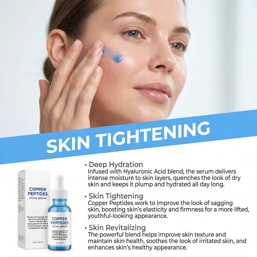 Copper Peptides Titanium Hyaluronic Acid Serum