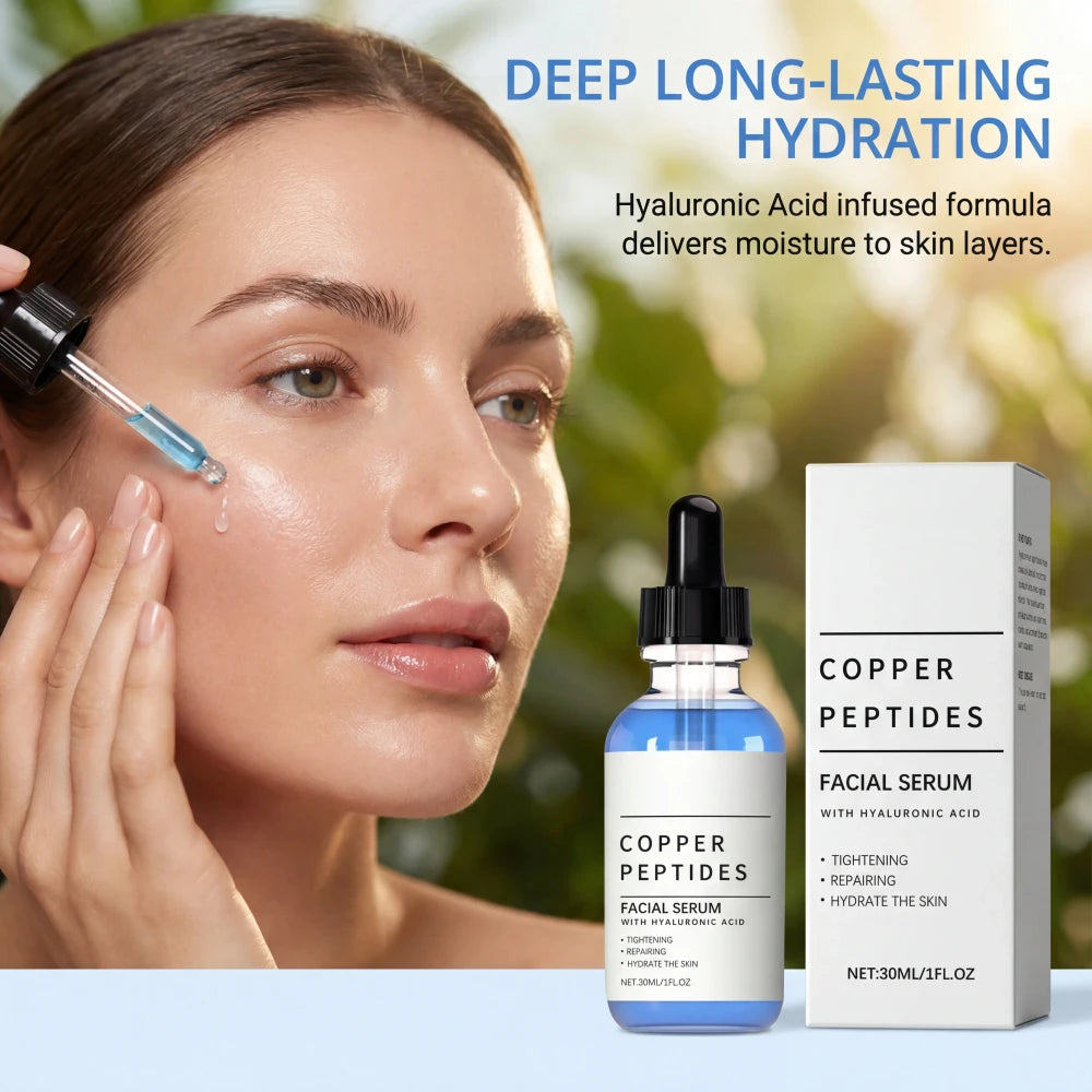 Copper Peptides Titanium Hyaluronic Acid Serum