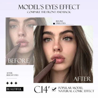 Natural-Look Cluster Eyelash Extensions