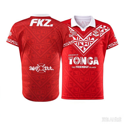 Tonga Rugby League Home Jersey