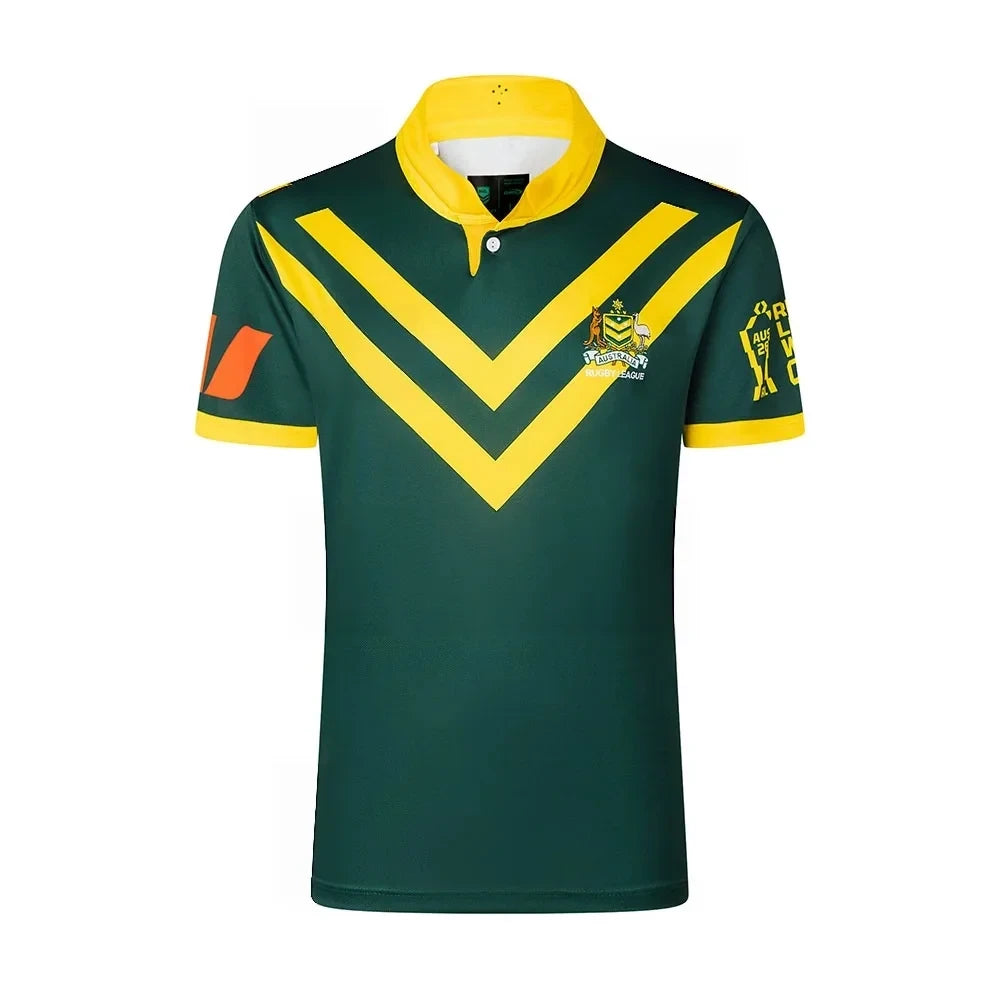 Australian Kangaroos Home Rugby Jersey